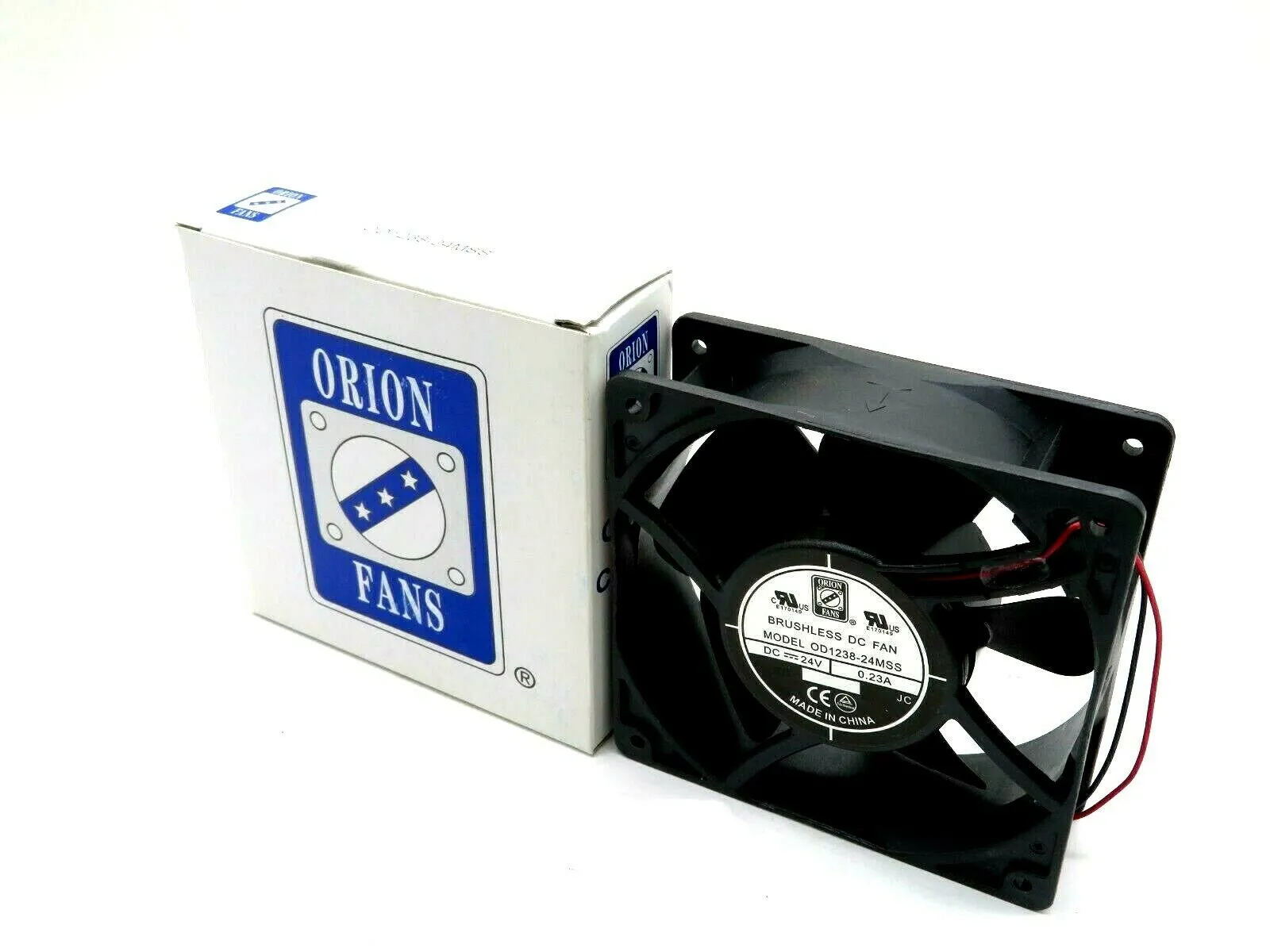 NEW ORION FANS OD1238-24MSS BRUSHLESS DC FAN 24V 0.23A OD123824MSS