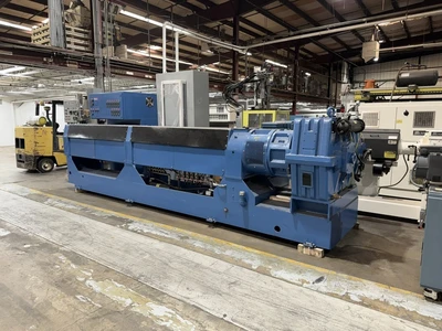 6" Davis Standard Extruder, 30:1 L/D, 300 HP AC Motor