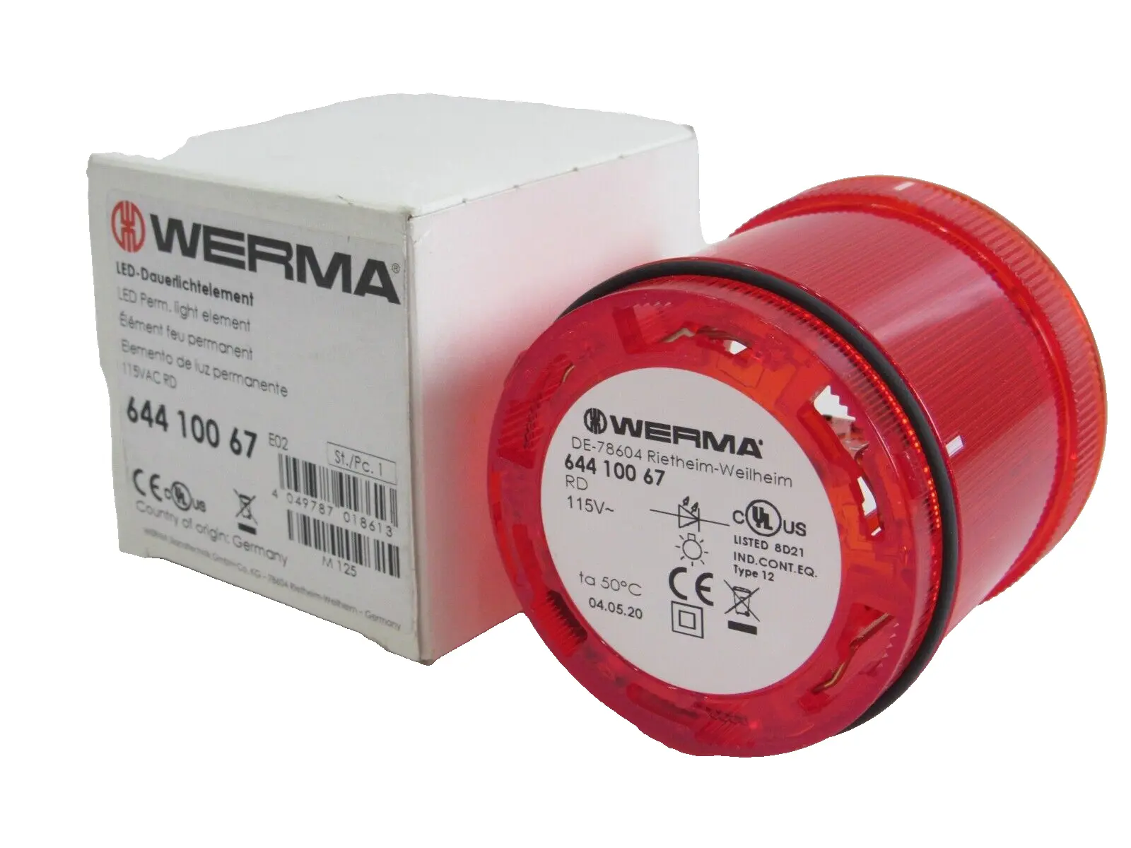 NEW WERMA 644.100.67 LED LIGHT ELEMENT 64410067