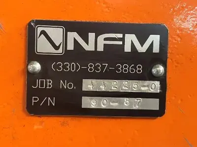 Adamson Nfm Welding Engineers 48" Calendar Sheet Line