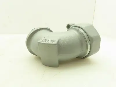Appleton STB-90200L 90deg Liquidtight Connector Iron 2 in Lot of 3