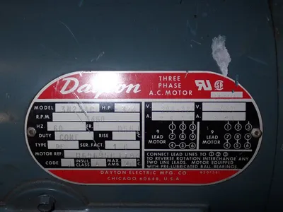 Used DAYTON 3N234C Motors (misc) Ohio US | HGR 24 #968329