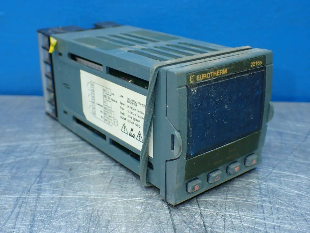 Used EUROTHERM 2216E/AL/VH/R1/R1/RF/2YM/ENG/XXXXX/EU0523 Temperature Controls Ohio US | HGR 24 #803169