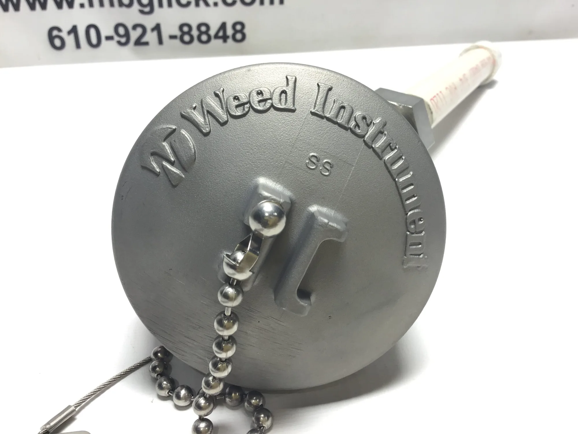 Weed Instrument 1050766 RTD 100Ohm Platinum 612D Stainless Steel