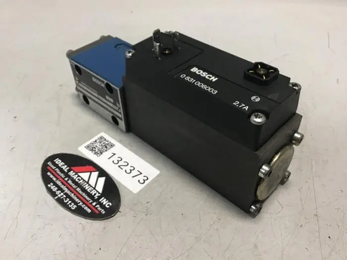 Used BOSCH 4WRP H 6 C3B Z4L-2X/G24Z4/M-561 Valves/Fittings Michigan US | Ideal Machinery #595195