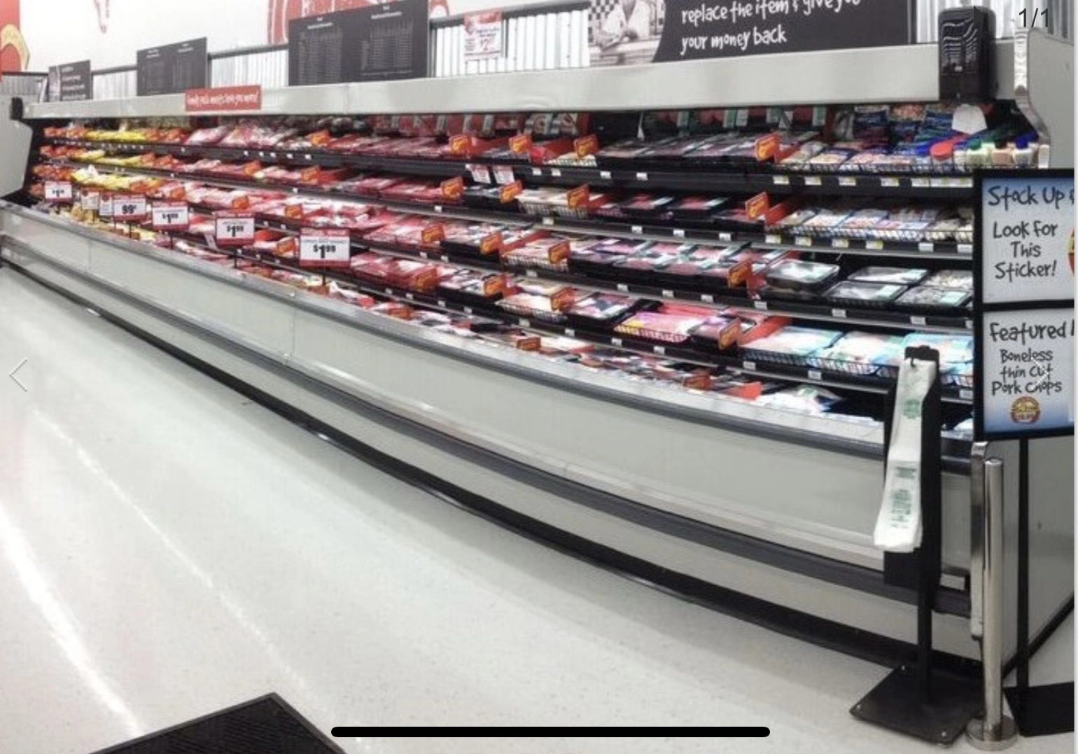 Refurbished 4-Deck Meat Cases
