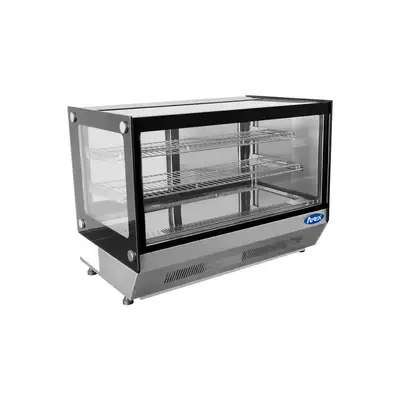 New | in-Stock Atosa New Atosa CRDS-56 Countertop Refrigerated Display Square, 5.6 Cu Ft Display Refrigerators Illinois US | Falcon Restaurant Supply #1375246
