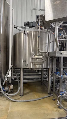 20bbl Premier Stainless Brewhouse: MT, MLT, BK, Work Platform w/Stairs, Wort Grant, Water/Glycol Pre-Chiller & HX