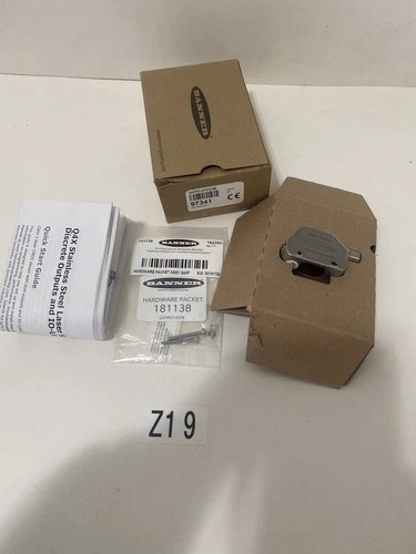 Neu BANNER ENGINEERING Q4XFKLAF310-Q8 Teil 97341 Robust Allzweck Foto Sensor
