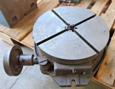 15” Precision Rotary Table For Bridgeport Milling Machine