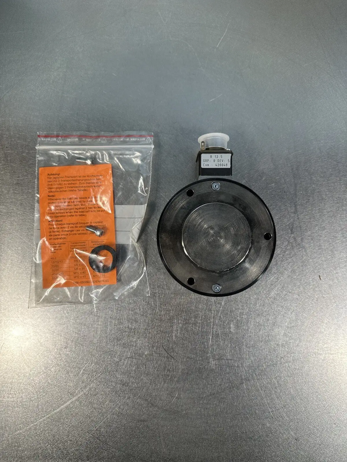 ERHARDT+LEIMER PD 2115 LOADCELL TENSION SENSORE (BIN-1.2.5)