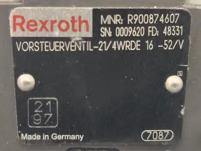 NEW REXROTH 4WRDE 16 V125L-5X/6L24K9/M
