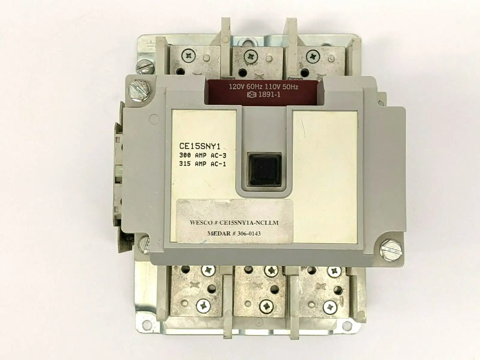 CE15SNY1 | Cutler Hammer  Contactor 300A AC-3, 315A AC-1 - Used