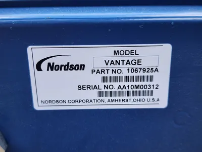 Nordson Vantage Powder Coating System "Like New"