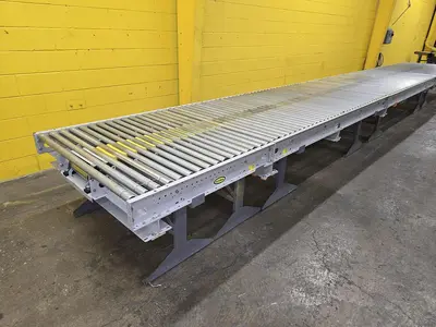 Used HYTROL ABLR CONVEYOR Roller Conveyors Wisconsin US | Packer City Sales #1311244