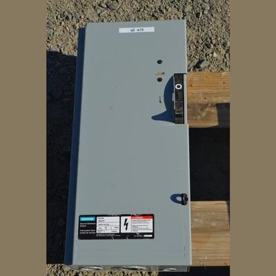 Siemens 100 Amp Fusible Disconnect