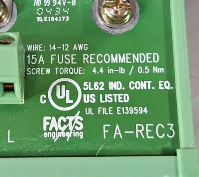 Used Facts Engineering _UNKNOWN_ PLC Processors | Palmetto Automation #1156695