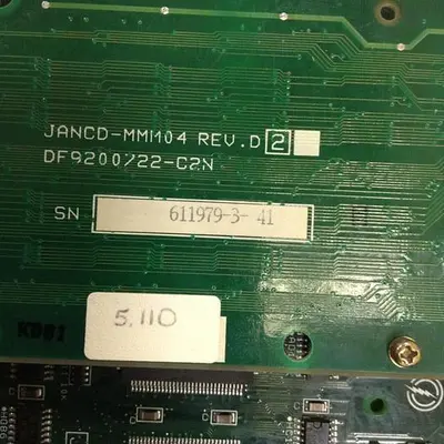 Used YASKAWA JANCU-MCP02B-1 REV D00 Circuit Boards Michigan US | Ideal Machinery #1310468