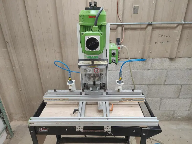Used 1998 GRASS ECO PRESS P Woodworking Line Boring Machines Wisconsin US | John G Weber Co Inc #345790