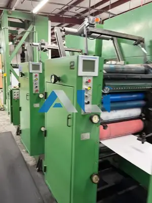 Used RDP RDP 260 10 Color Scratch Off Press 22” x 26 ½” web width Web-fed press California US | Asset Liquidity International #1251345
