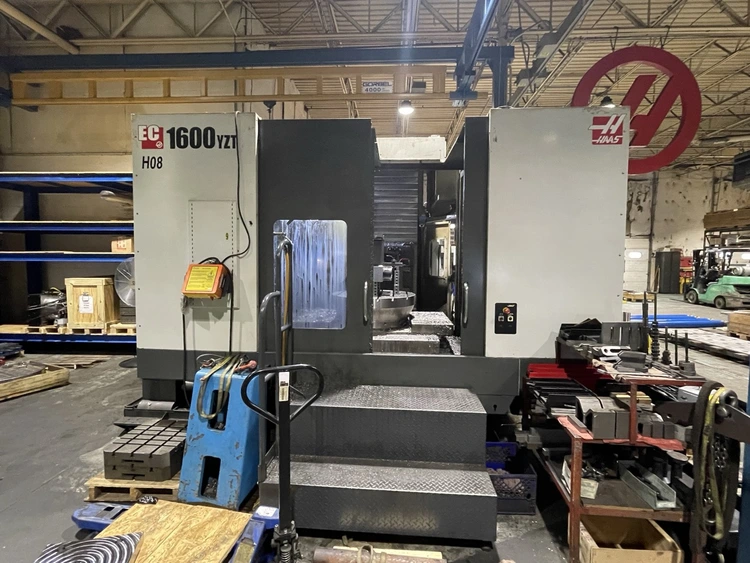 Used 2014 HAAS EC-1600YZT Horizontal Machining Centers Illinois US | Revelation Machinery #880816