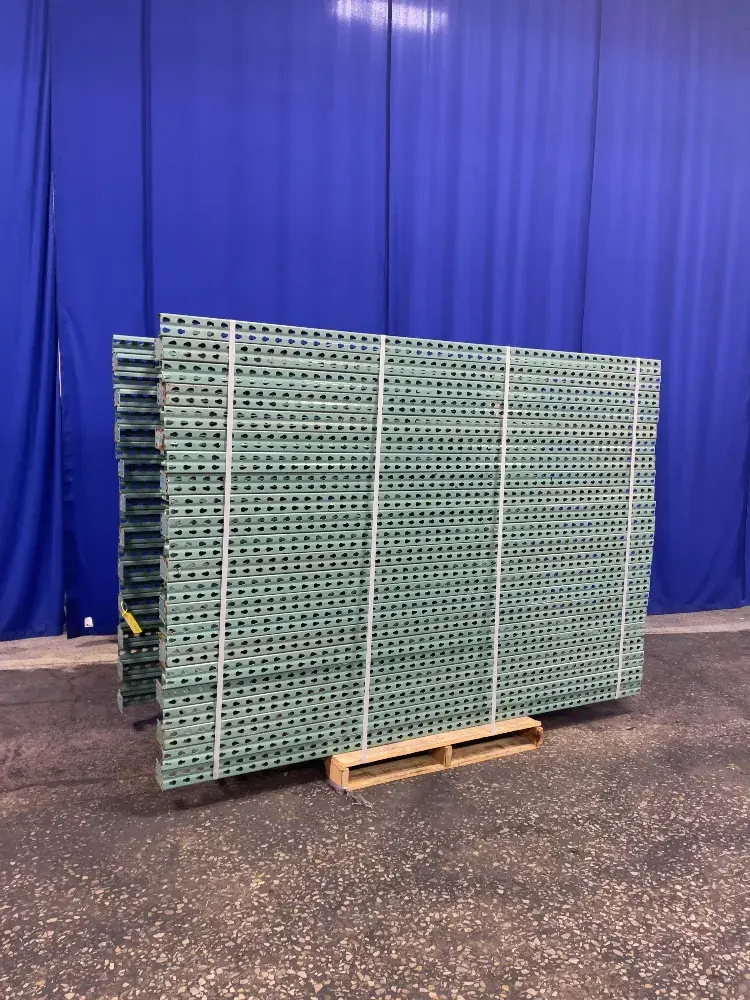 36" X 96" Pallet Racking Uprights  - Tear Drop