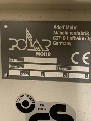 2005 POLAR 137 XT Guillotine Cutter | Machinery Solutions Group, Inc. (8)