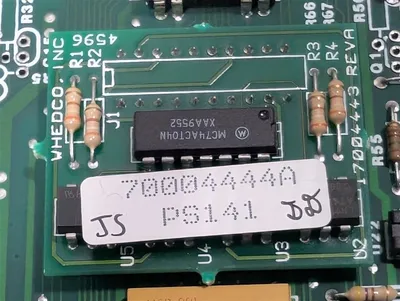 Whedco 17003538 IMC Series Intelligent Motor Controller Memory Board Rev E Used