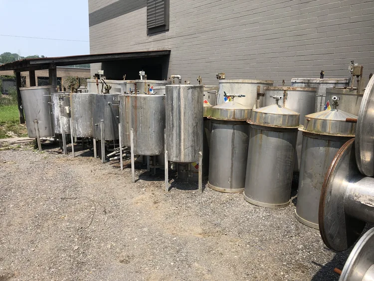 Used _UNKNOWN_ _UNKNOWN_ Dish & Cone Bottom Tanks Georgia US | Harrell Machinery Sales Inc #1298824