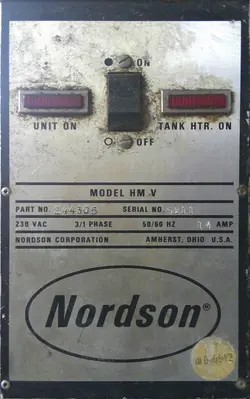 SPC9328  Hot Melt Dispenser Nordson hot melt glue dispenser model HM-V