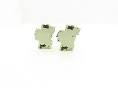 Smissline LG1 4A Circuit Breaker with Neutral Conductor Isolator Lot of 2