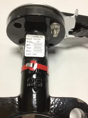 AT Controls OSB-W1-0250-ESR-HE Butterfly Valve