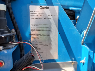 USED 2016 Genie Z-30/20N RJ