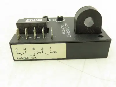 ABB ECSH30AC Solid State Control SSAC Protection Relay .5-5 Amp .15-7 Sec 24VDC