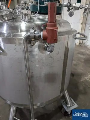 USED Precision 300 Liter Precision Stainless Reactor, 316L S/S, 45/100#