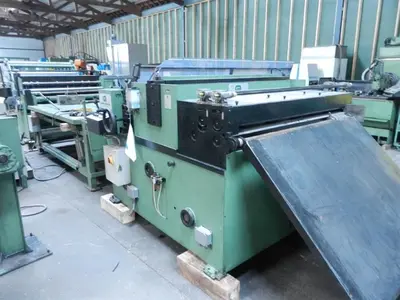 USED GABELLA CUT TO LENGTH/SLITTING LINE 1550 X 2 MM CNC
