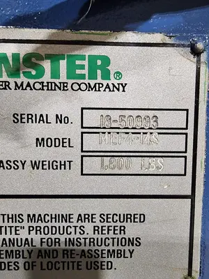 USED MINSTER MEF4-14S