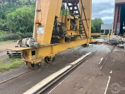 USED 150 TON DOUBLE GIRDER MOBILE GANTRY CRANE Cranes, Gantry, Bridge Type