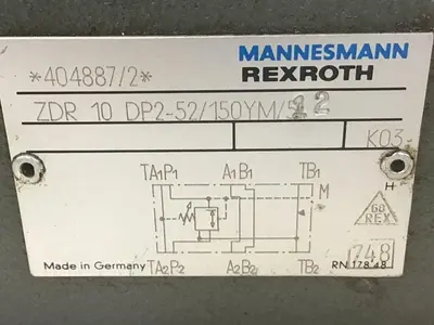USED REXROTH ZDR 10 DP2-52/150YM/12