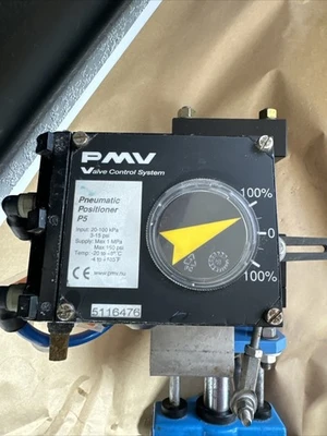 RF Valve BE1/0.75 PD150-553X Pneumatic Positioner P5 Warranty 🇺🇸