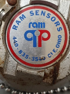 NEW RAM Sensors Cast Head, Thermocouple & Thermowell