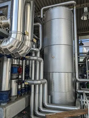 Water-steam generation plant