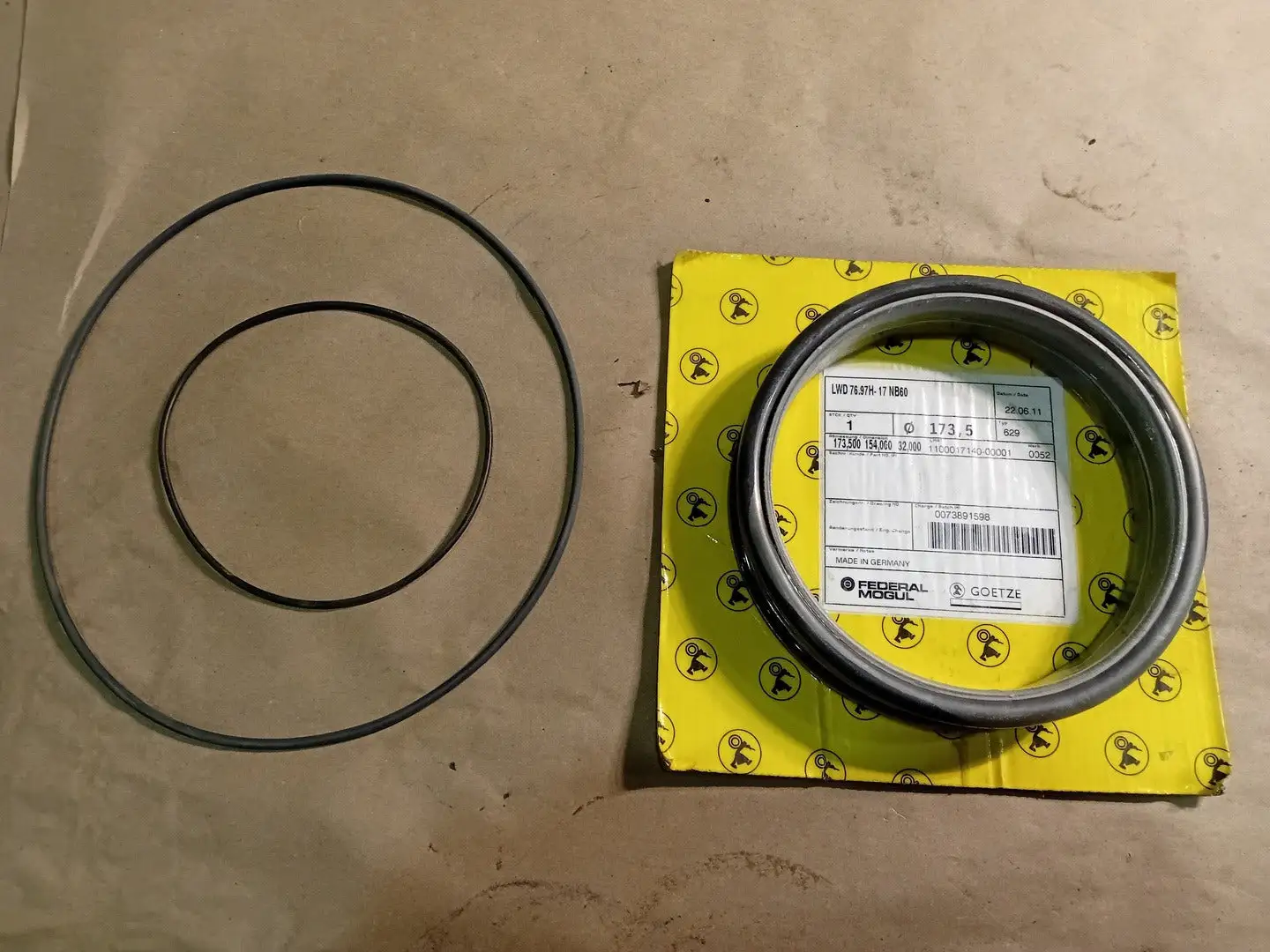 NEW FEDERAL MOGUL LWD 76.97H-17 NB60