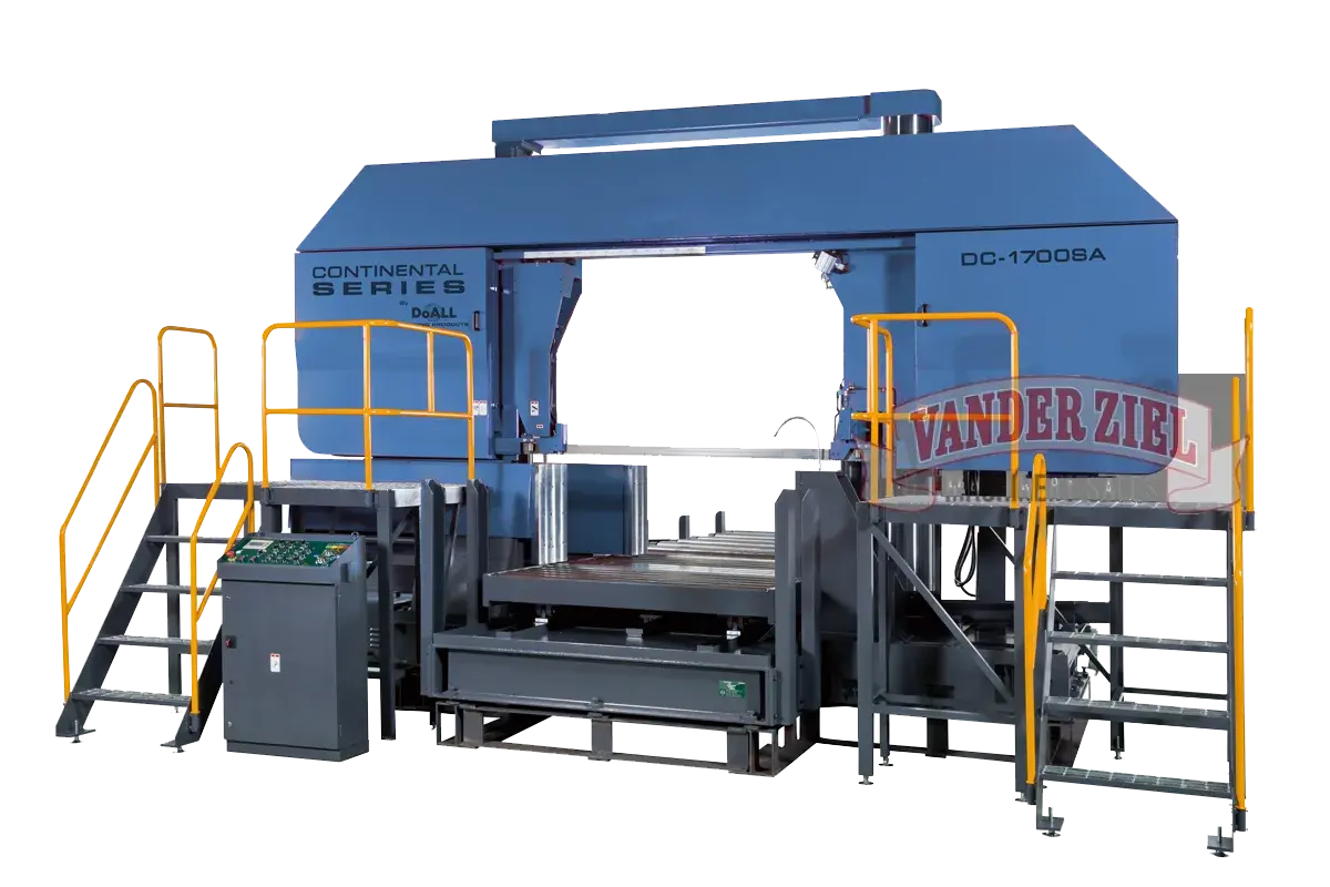 New | in-Stock DOALL DC-1700SA Horizontal Dual Column Band Saws Michigan US | Vander Ziel Machinery Sales #480305