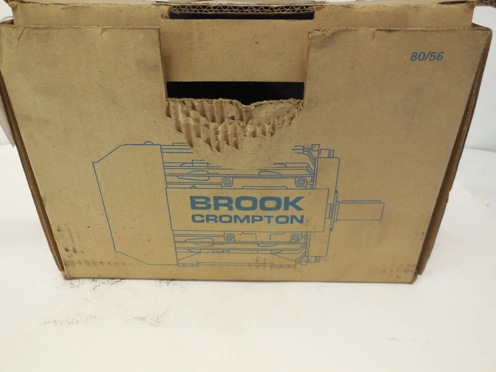 NEW BROOKS CROMPTON 5927204WA-00 MOTOR 1700 RPM 3 PHASE 5927204WA00