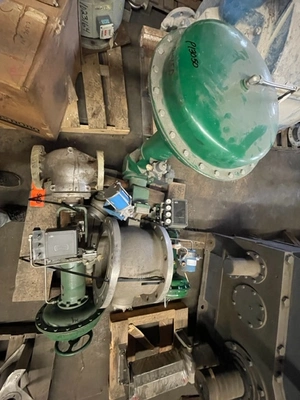 Fisher 14" V150 V-Ball Control Valve