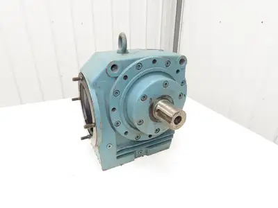 Sew Eurodrive SF80 GN132S B HR Helical Worm Gearbox 62.9 Ratio 29rpm Dual Shaft