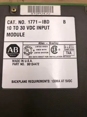 Allen-Bradley 1771-IBD Series B 10-30VDC Input Module 96134472