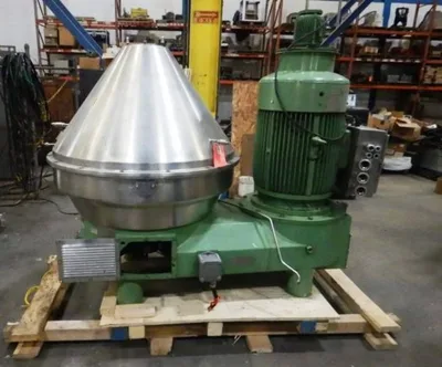 (3) Westfalia HSA 200-36-777 clarifier centrifuges, 316SS.