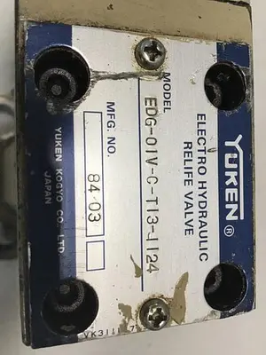USED YUKEN EDG-01V-C-T13-1124